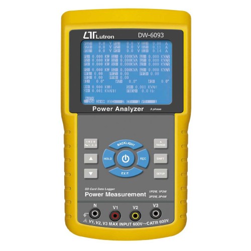Lutron DW-6093 Power Analyzer 3 Phase