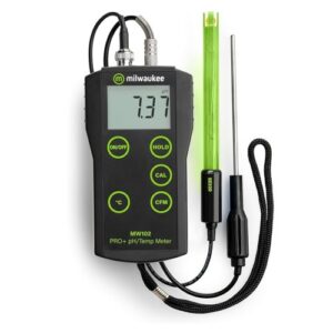 Milwaukee MW102 PRO+ pH/Temperature Meter